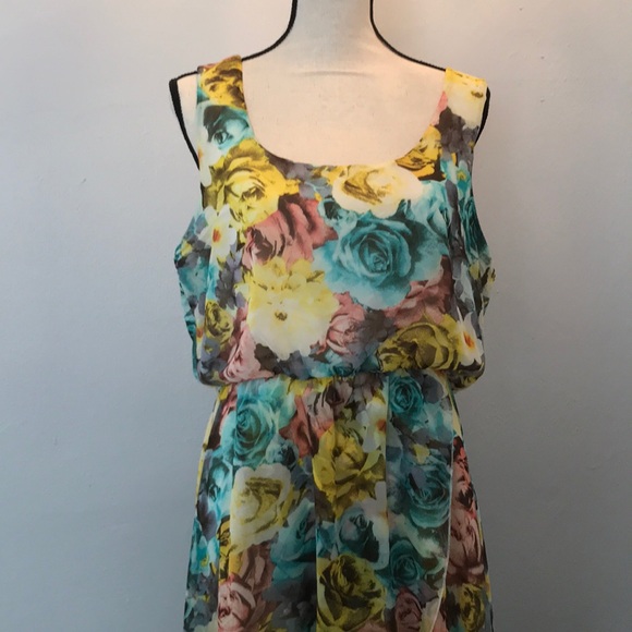 Beautiful floral summer dress - Picture 1 of 5